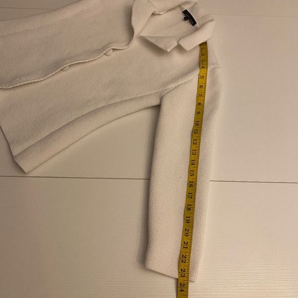 Amanda & Chelsea Knit Sweater Cardigan Textured Cotton Size Medium - Picture 14 of 14